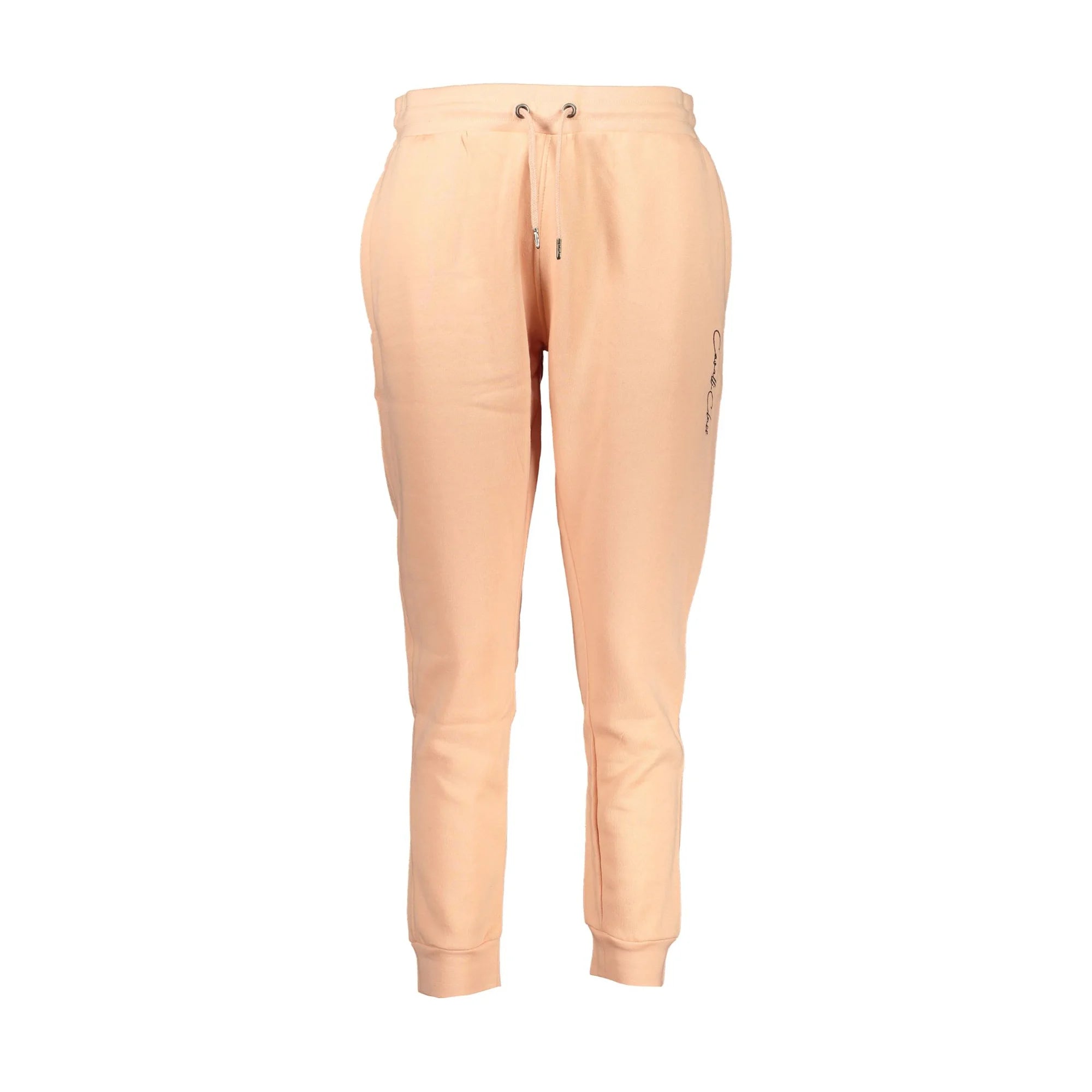 Cavalli Class Pantaloni Tuta Uomo Rosa Ricamo Logo - foto prodotto